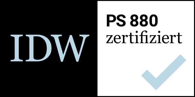 PS 880 Zertifizierung